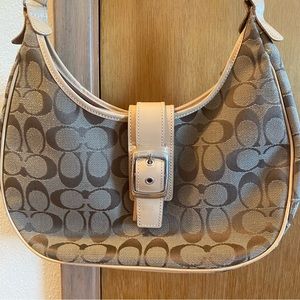 COACH emblem handbag